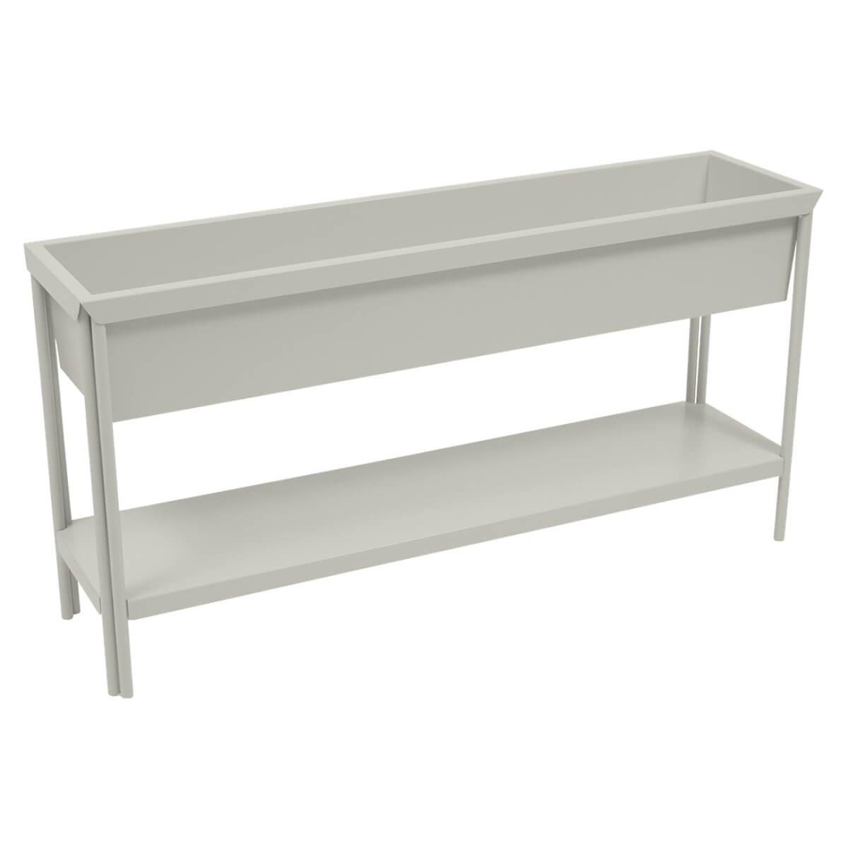 Jardinière moyen TERRAZZA Fermob gris argile