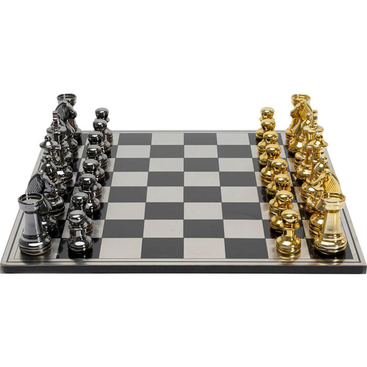 Jeux d'echec 60x60cm Kare Design