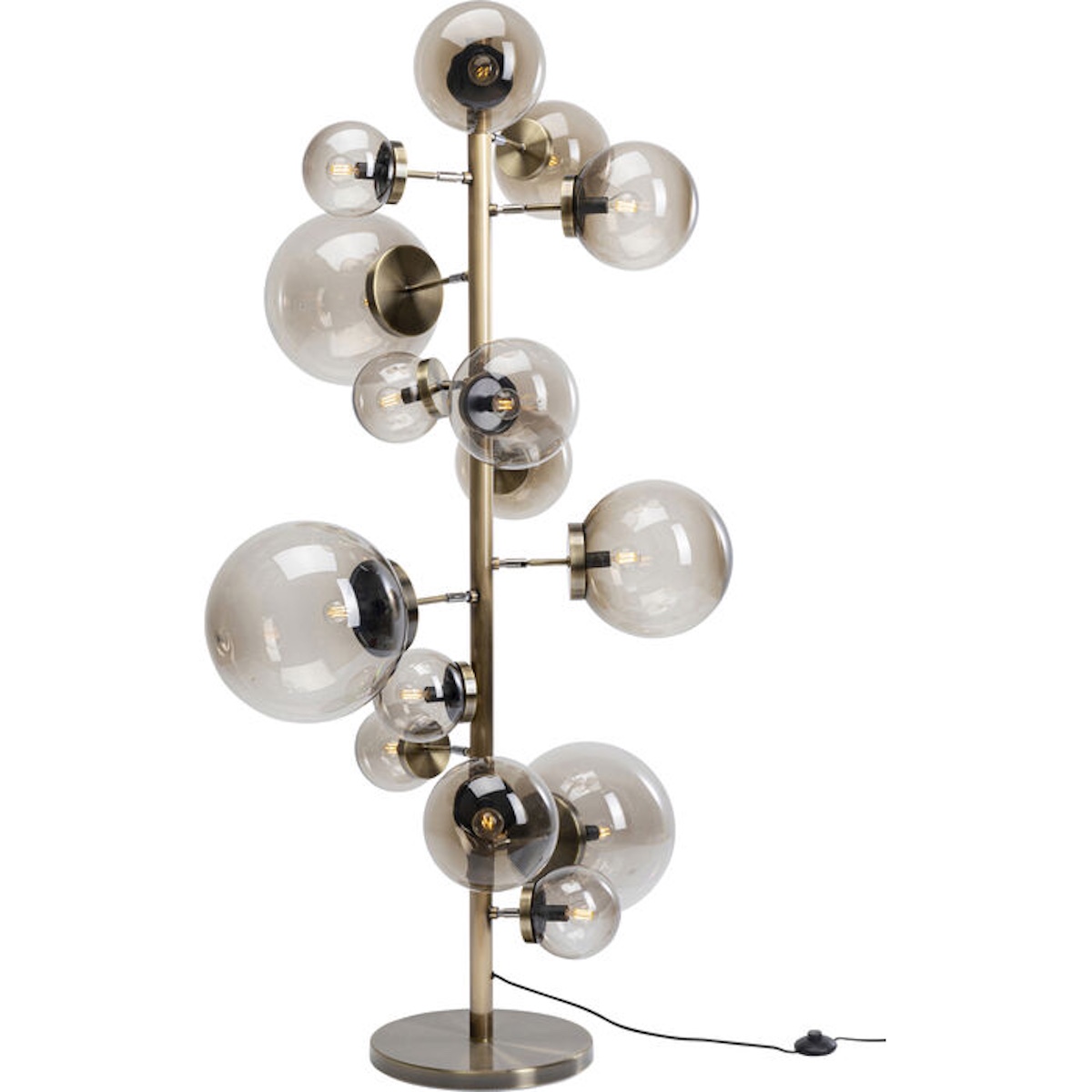 Lampadaire 160cm BALLOON Kare Design fumé