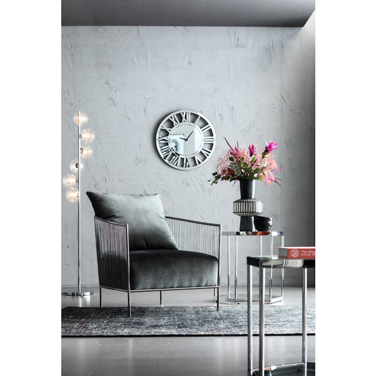Lampadaire 160cm SCAL BALLS Kare Design chrome