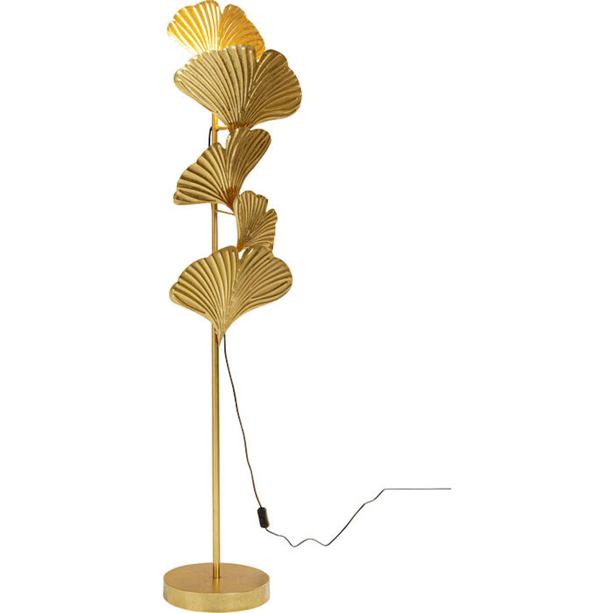 Lampadaire 160cm YUVA Kare Design doré