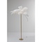 Lampadaire 165cm FEATHER PALM Kare Design blanc