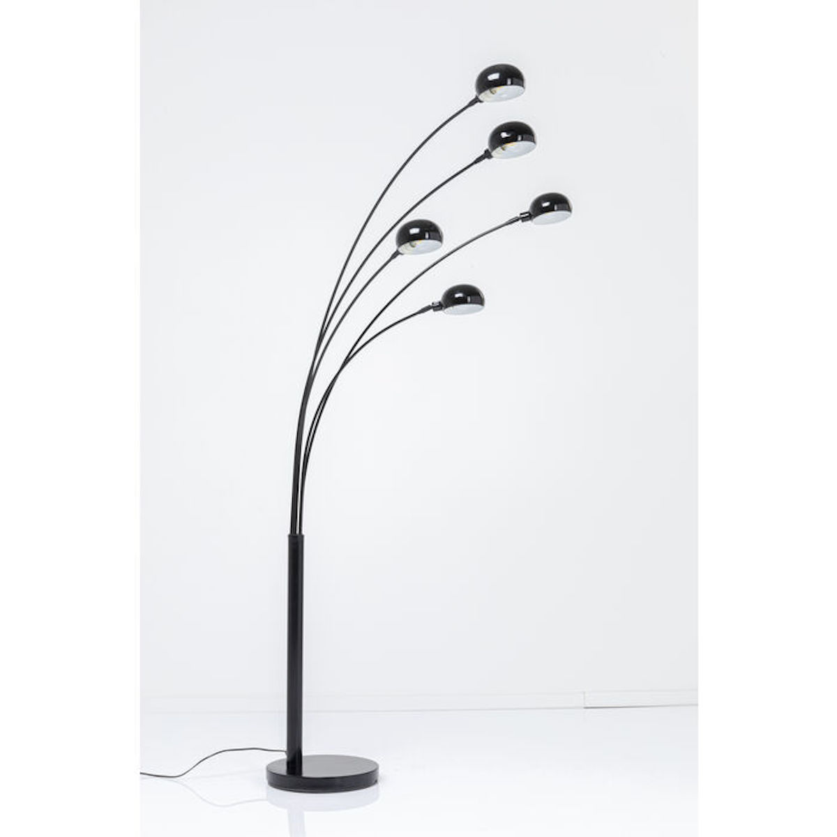 Lampadaire  FIVE FINGERS Kare Design noir mat