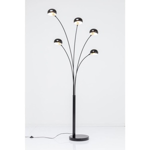 Lampadaire  FIVE FINGERS Kare Design noir mat