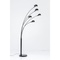 Lampadaire  FIVE FINGERS Kare Design noir mat