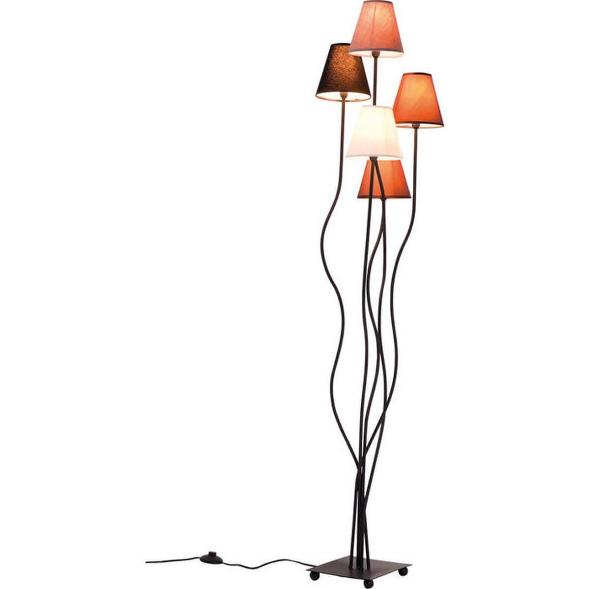 Lampadaire flexible 5 bras MOCCA CINQUE Kare Design