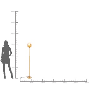 Lampadaire GOLDEN GOBLET BALL Kare Design