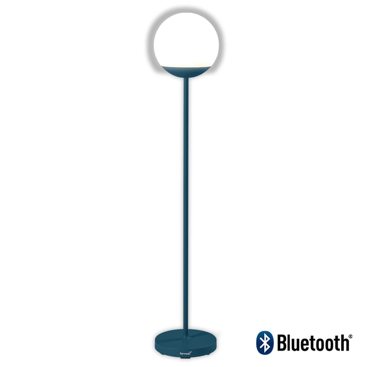 Lampadaire MOOON Fermob bleu acapulco