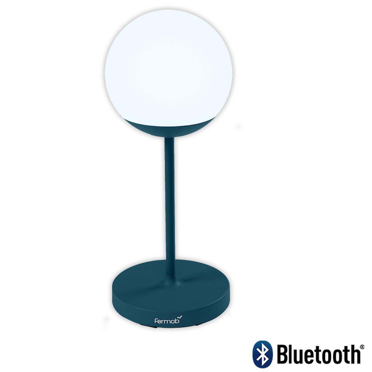 Lampe 63cm MOOON Fermob bleu acapulco