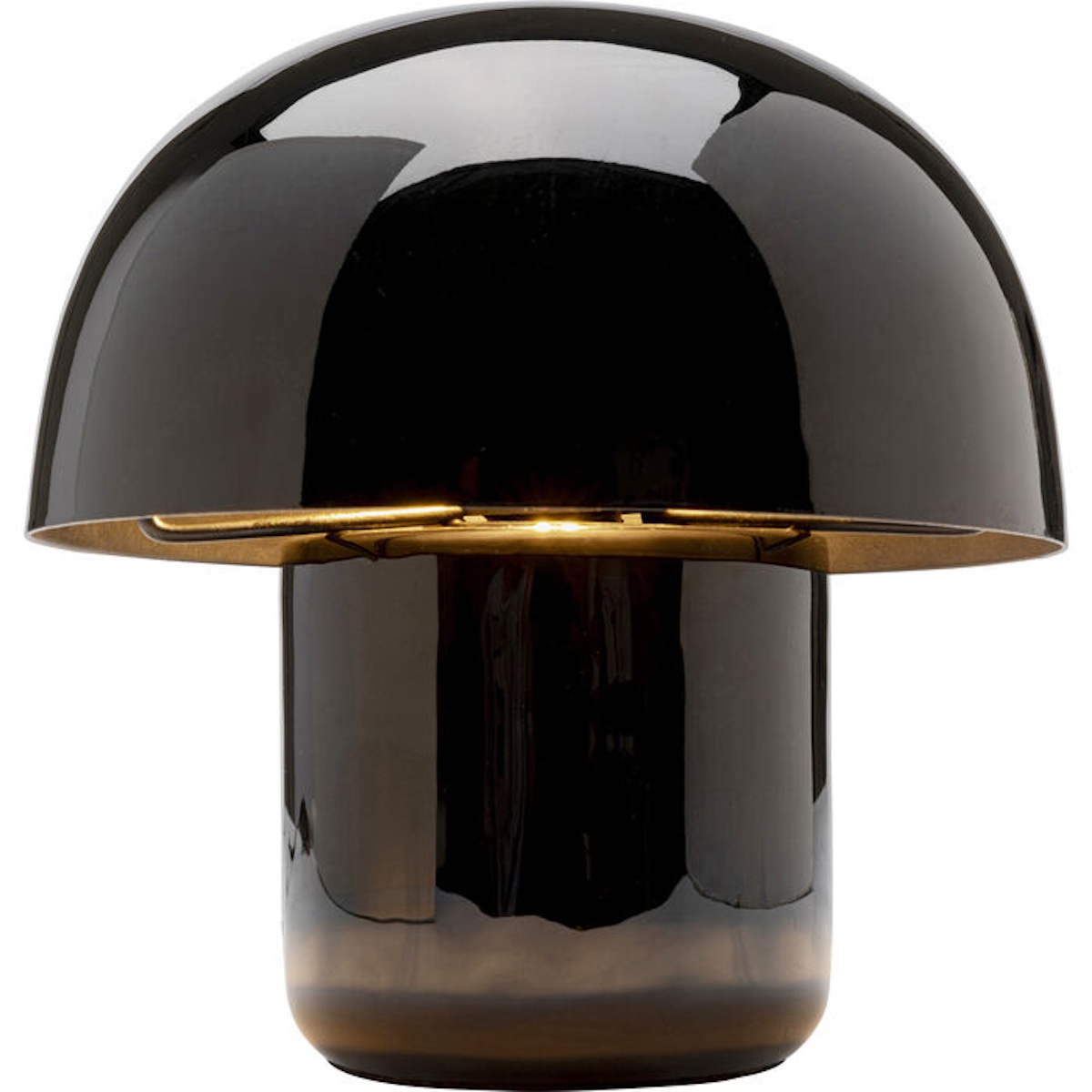 Lampe à poser 20cm MUSHROOM Kare Design noir