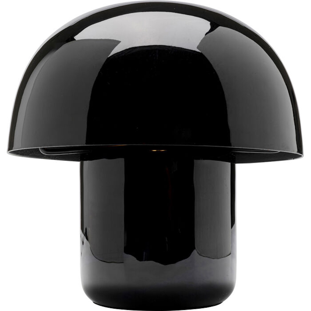 Lampe à poser 20cm MUSHROOM Kare Design noir