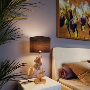Lampe à poser 62cm FLORES Kare Design doré