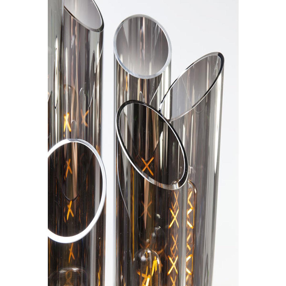 Lampe à poser 80cm PIPE Kare Design chrome