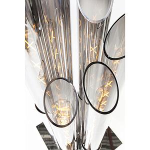 Lampe à poser 80cm PIPE Kare Design chrome