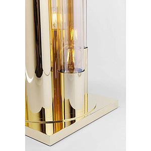 Lampe à poser 80cm PIPE Kare Design doré