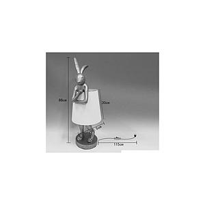 Lampe à poser 88cm ANIMAL RABBIT Kare Design doré
