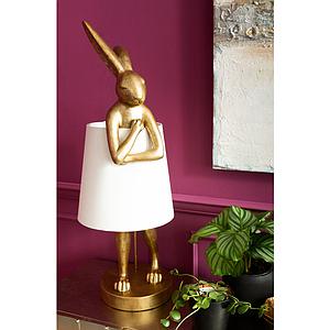 Lampe à poser 88cm ANIMAL RABBIT Kare Design doré