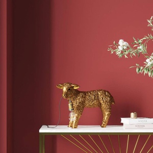 Lampe à poser Animal Flower Shep doré Kare Design 36cm