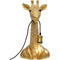 Lampe à poser Animal Girafe dorée 50cm Kare Design