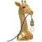 Lampe à poser Animal Girafe dorée 50cm Kare Design