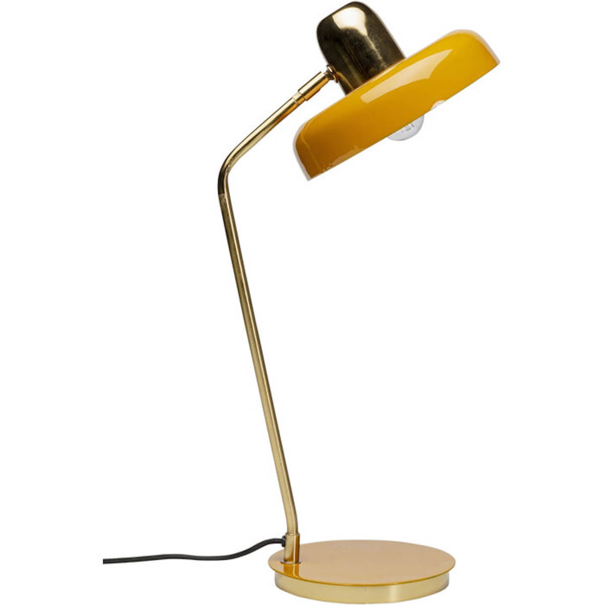 Lampe à poser DEMI Kare Design jaune
