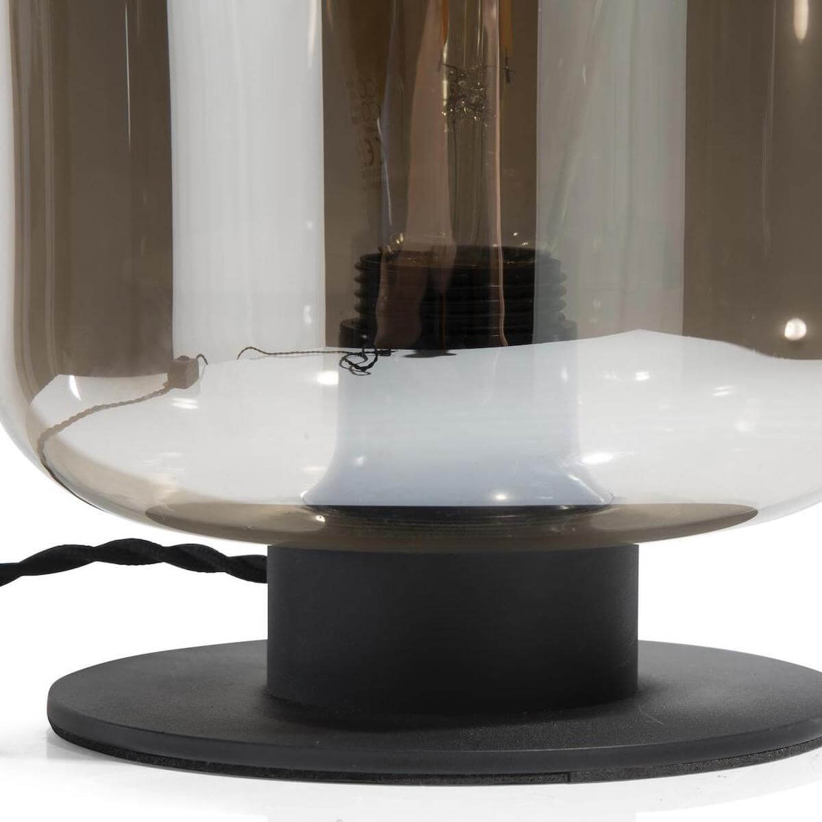 Lampe à poser JAYDEN Coco Maison Noir-Anthracite