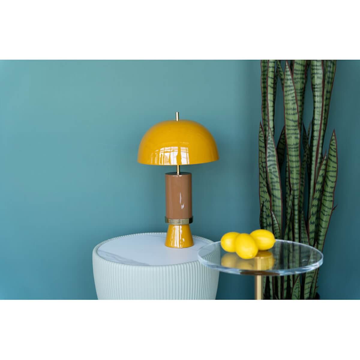 Lampe à poser JOSY Kare Design jaune
