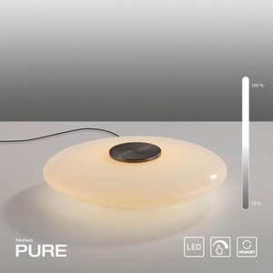 Lampe à poser VITRUM Neuhaus Pure brun métallique foncé