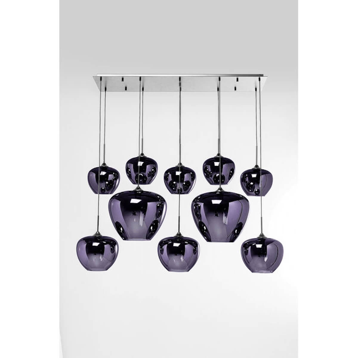 Lampe à suspendre 160cm SPHERE Kare Design Night Blue