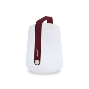Lampe BALAD Fermob H25 cerise noir