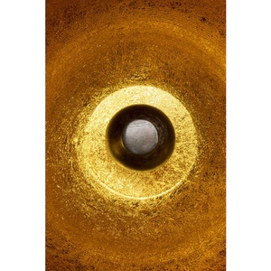 Lampe de sol APOLLON SMOOTH Kare Design noir ∅50cm