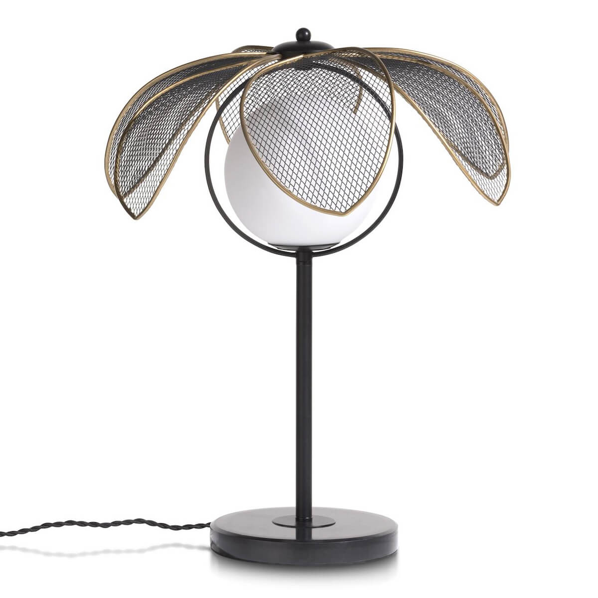 Lampe de table 49cm MAGNOLIA Coco Maison Noir-Anthracite
