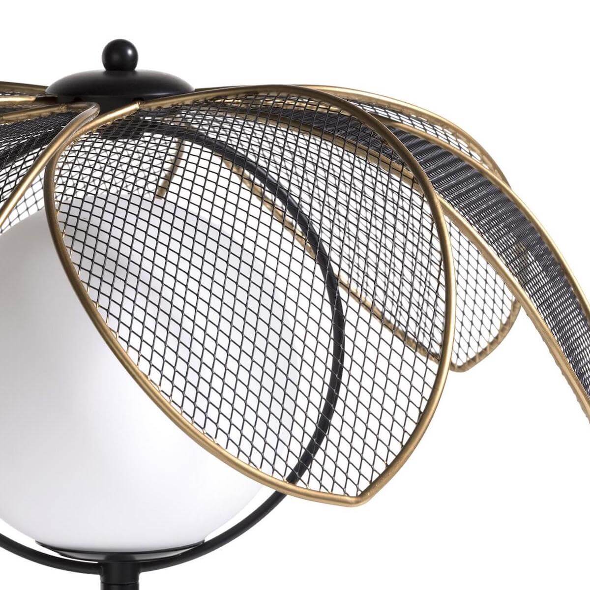 Lampe de table 49cm MAGNOLIA Coco Maison Noir-Anthracite