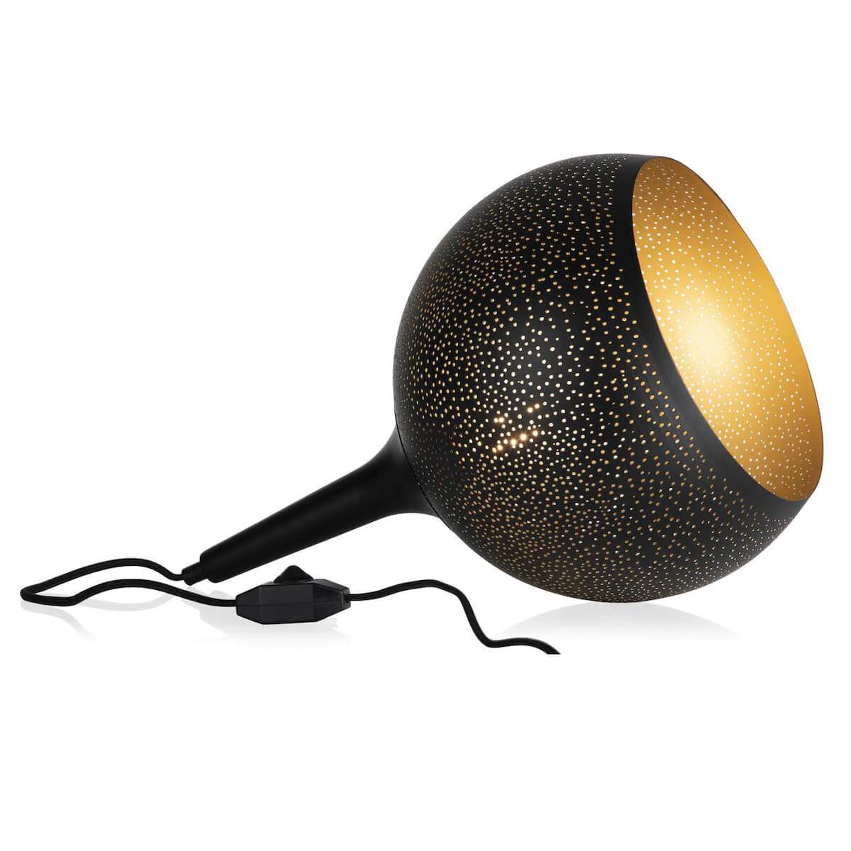 Lampe de table ARJEN Coco Maison Noir-Doré