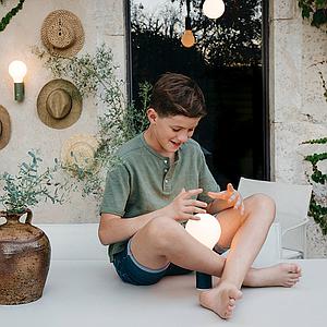 Lampe H24cm APLO Fermob carbone