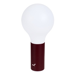 Lampe H24cm APLO Fermob cerise noir