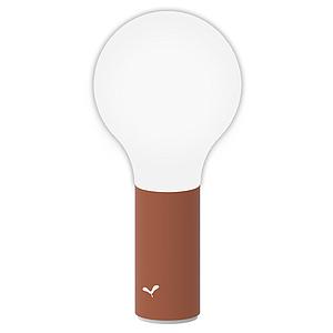 Lampe H24cm APLO Fermob rouge ocre