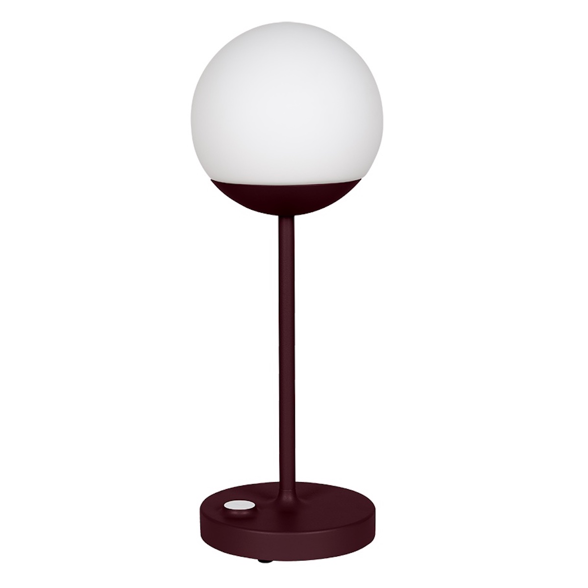 Lampe H41 MAX MOOON Fermob cerise noir