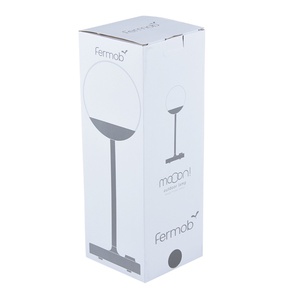 Lampe H41cm MOOON Fermob cérise noir