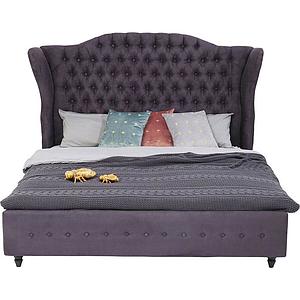 Lit 160x200cm CITY SPIRIT Kare Design gris foncé