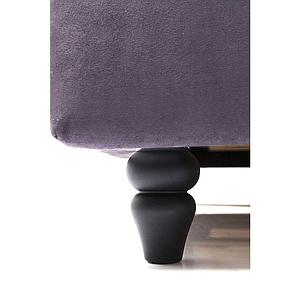 Lit 160x200cm CITY SPIRIT Kare Design gris foncé