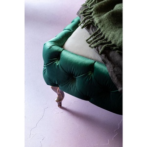 Lit 160x200cm DESIRE Kare Design velours vert