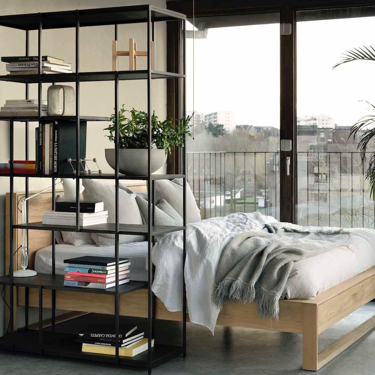 Lit 160x200cm NORDIC Ethnicraft chêne