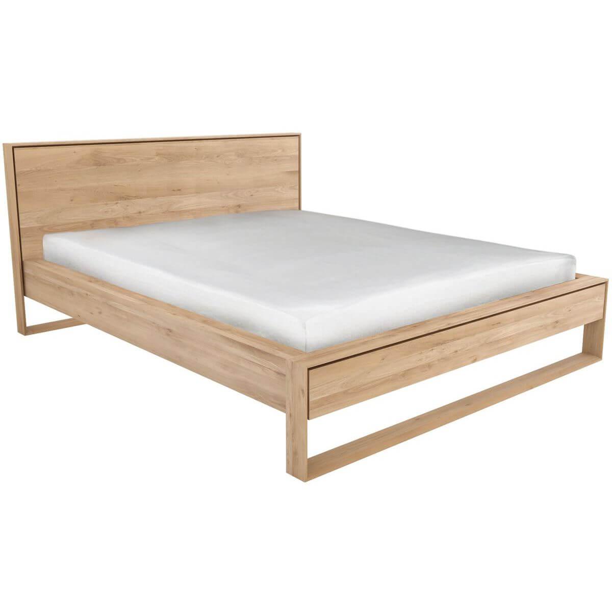 Lit 160x200cm NORDIC II Ethnicraft chêne