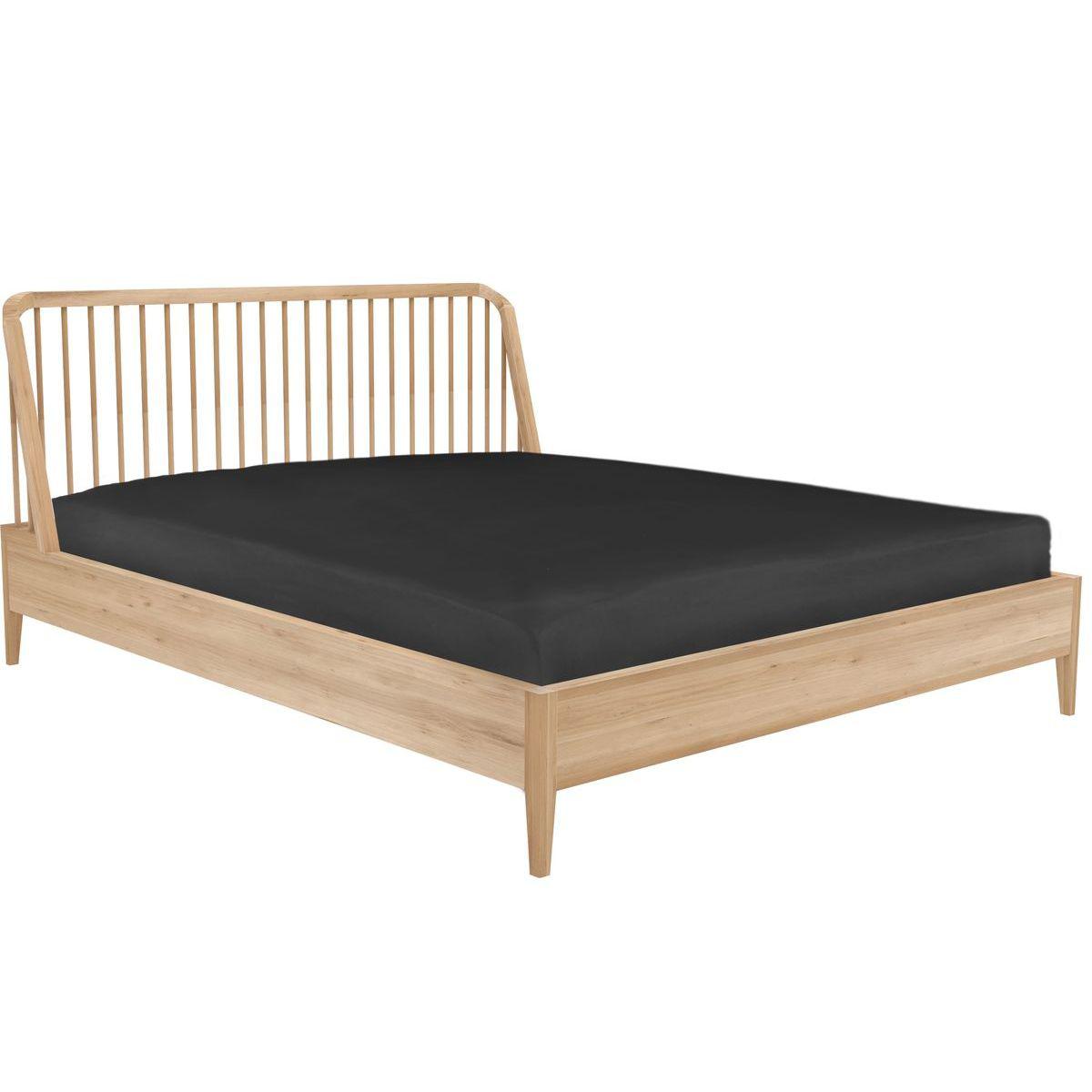 Lit 160x200cm SPINDLE Ethnicraft chêne