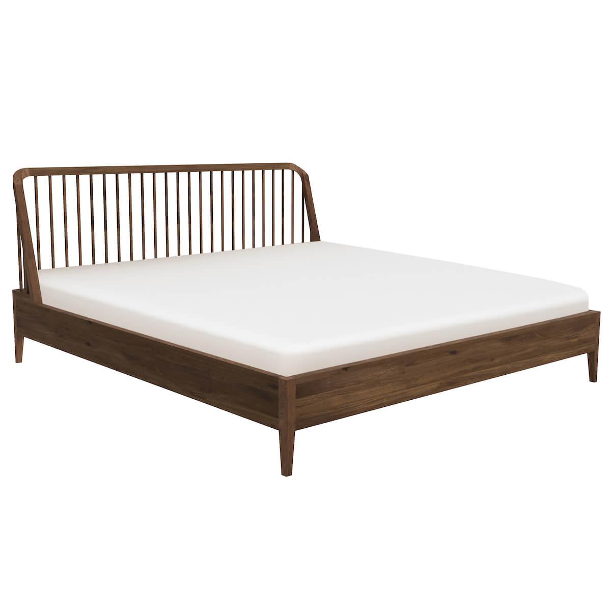 Lit 160x200cm SPINDLE Ethnicraft noyer