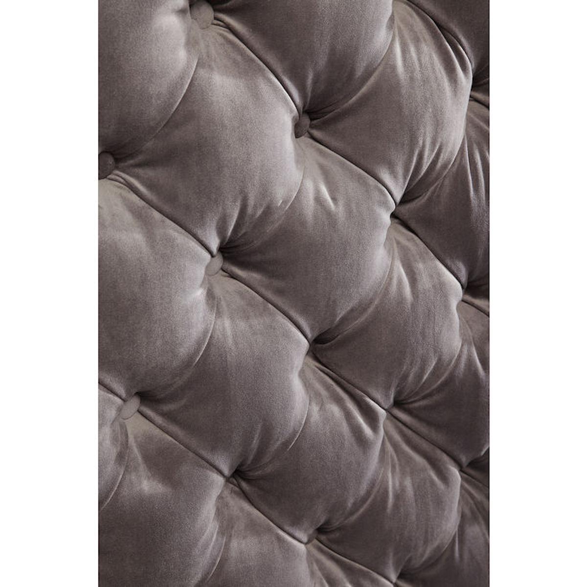 Lit 180x200cm DESIRE Kare Design haut gris argenté