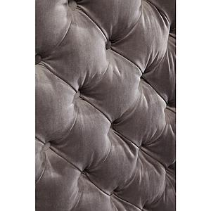 Lit 180x200cm DESIRE Kare Design haut gris argenté