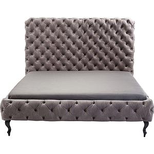 Lit 180x200cm DESIRE Kare Design haut gris argenté