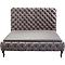 Lit 180x200cm DESIRE Kare Design haut gris argenté